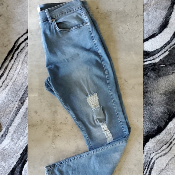 Father Sons Blue Distressed Jeans w/Stretch. Men's 36/30. NWOT - Picture 5 of 8